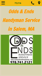 Mobile Screenshot of oddsandendshandyman.com